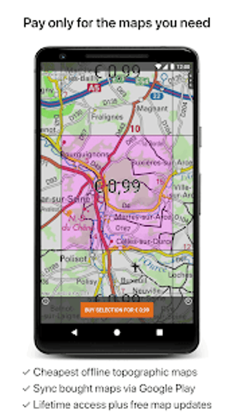 Imagen 1 para Topo GPS France