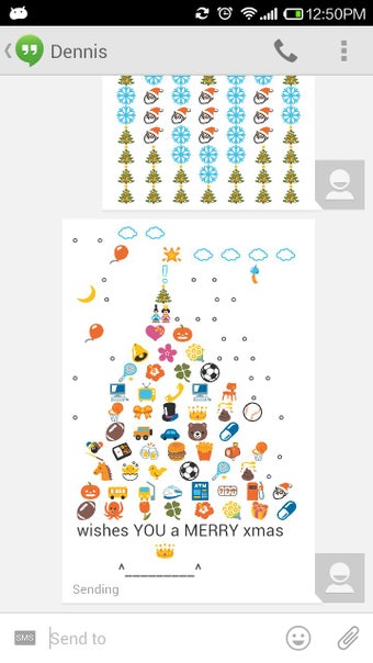 Image 1 for Emoji Keyboard -Christmas…