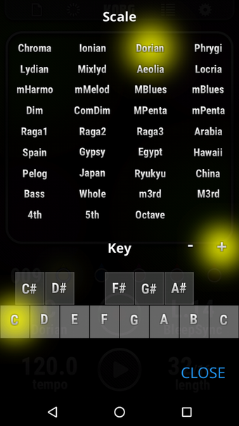 Imagen 2 para KORG Kaossilator for Andr…
