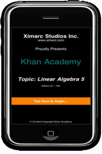 Image 0 for Khan Academy: Linear Alge…