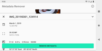 Image 1 for Metadata Remover