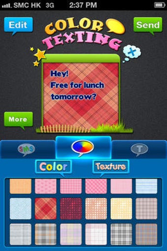 Image 0 for ColorText SMS