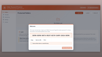 Imagen 0 para Folder Password Protector…