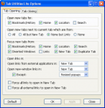 Image 0 for Tab Utilities