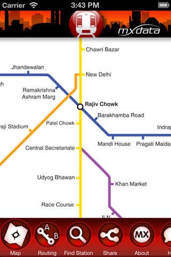 Image 0 for Delhi Metro - Map and Rou…