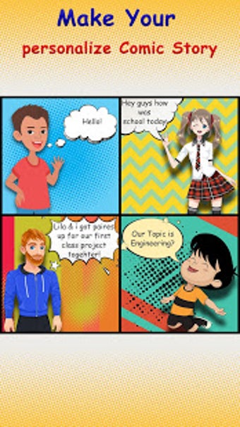 Imagen 3 para Cartoon Comic Strip Maker