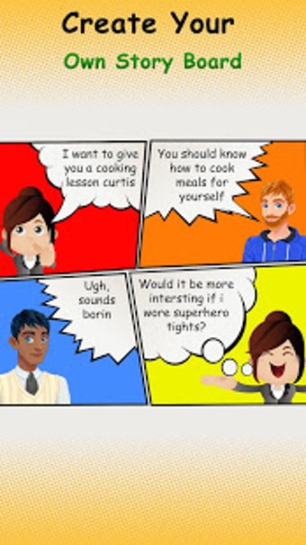 Image 1 for Cartoon Comic Strip Maker