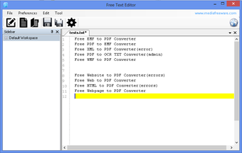 Imagen 0 para Free Text Editor