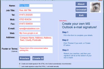 Image 0 for Microsoft Outlook E-mail …