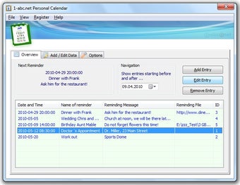 Image 0 for 1-abc.net Personal Calend…