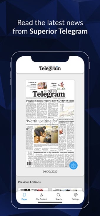 Image 1 for Superior Telegram E-paper