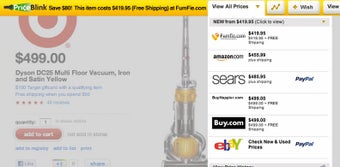 Image 0 for PriceBlink for Internet E…
