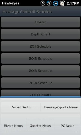 Image 2 for Iowa Hawkeye Football Sch…