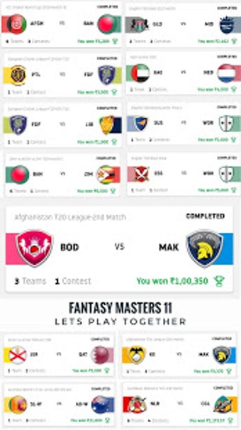 Image 0 for Fantasy Masters 11