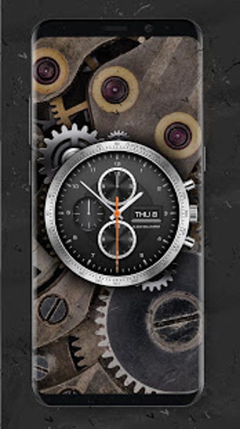Imagen 1 para Luxury Watch Live Wallpap…