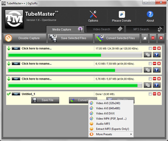 Image 1 for TubeMaster++ for Linux (R…