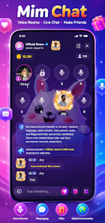Imagen 0 para Mim Chat - Voice Chat Roo…