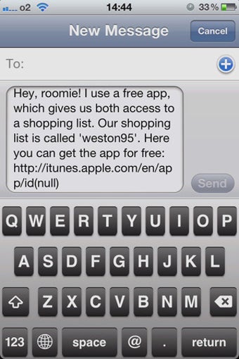 Image 4 for Shared Shopping List