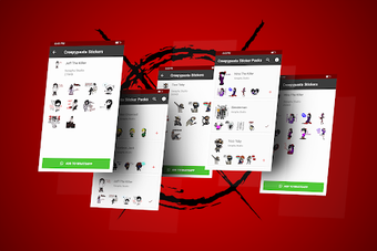 Image 2 for Creepypasta Stickers - WA…