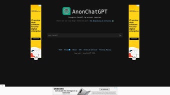 Image 0 for Anonchatgpt