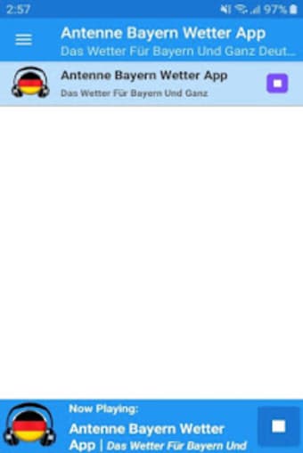 Image 2 for Antenne Bayern Wetter App…
