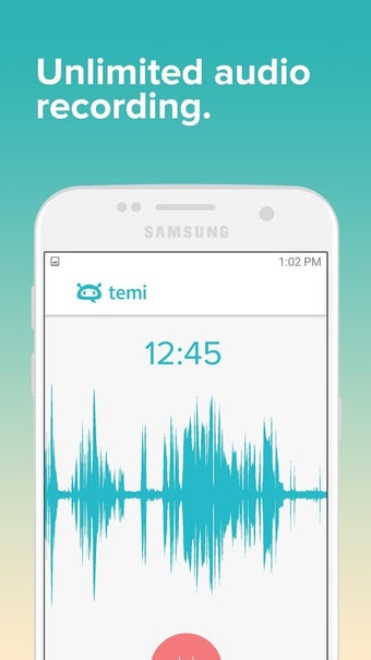 Imagen 2 para Temi Recorder - Speech to…