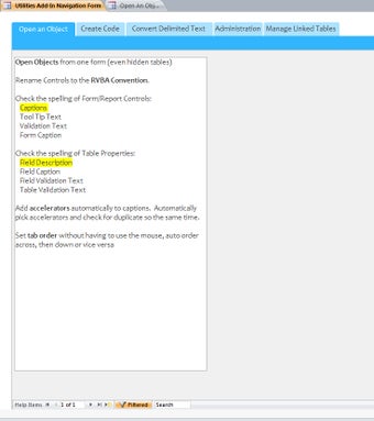Image 3 for Microsoft Access Utilitie…