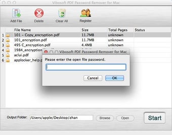 Imagen 0 para Vibosoft PDF Password Rem…