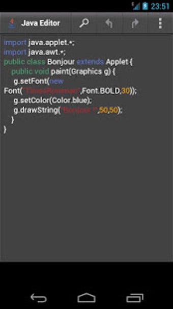 Imagen 1 para Java Editor