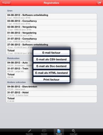 Image 7 for ZZP Admin - hour registra…