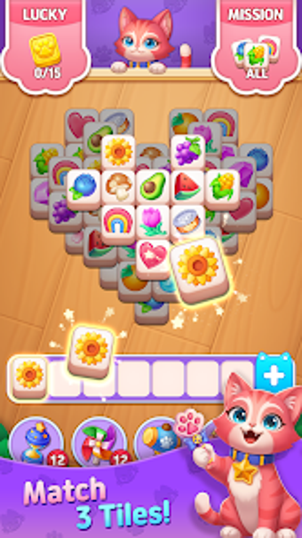 Imagen 0 para Kitty Home: Match 3 Tiles