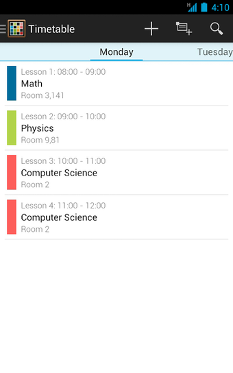 Imagen 1 para Timetable