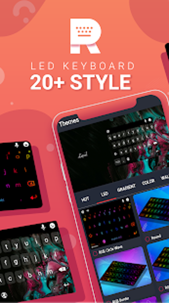 Imagen 1 para RGB Lighting Keyboard - K…