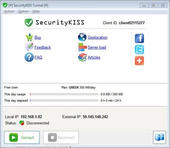 Image 0 for SecurityKISS Tunnel