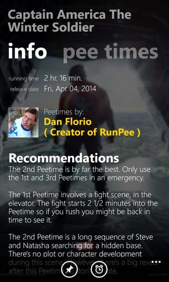 Imagen 2 para RunPee for Windows 10