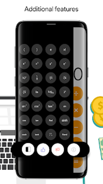Imagen 3 para Calulator Pro OS 13 - Cal…