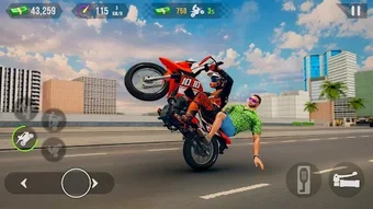 Image 0 for Wheelie Stunt Moto Ride M…