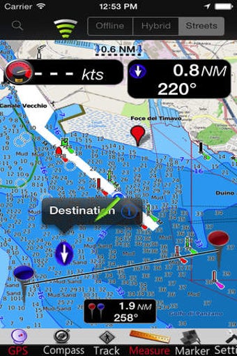 Imagen 0 para Adriatic Sea GPS Nautical…