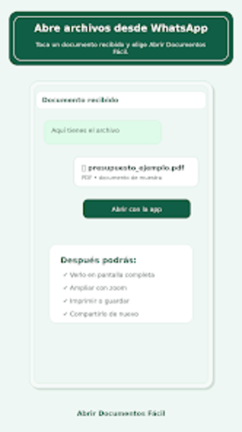 Image 0 for Open Documents Easily