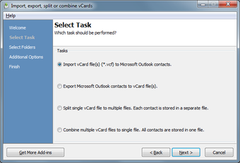 Image 0 for vCard ImportExport