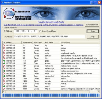 Image 0 for FreePortScanner
