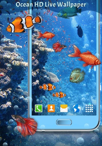 Imagen 3 para Ocean Fish HD Live Wallpa…