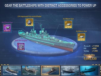 Imagen 0 para Battleship Empire: WW2 Na…