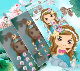 Image 0 for Cute Mermaid Theme