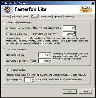 Imagen 2 para Fasterfox Lite