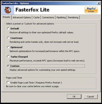 Imagen 5 para Fasterfox Lite