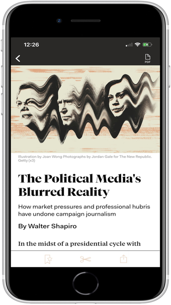 Image 0 for The New Republic for iPad