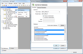 Image 1 for xSQL Script Executor
