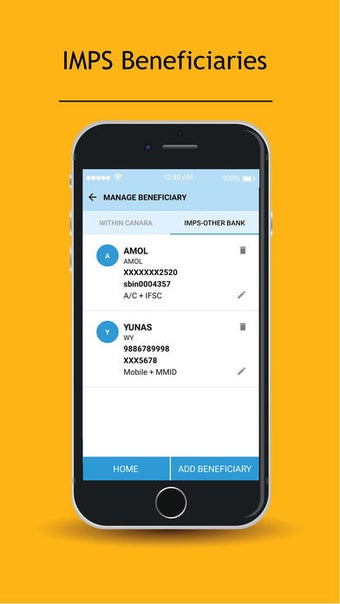 Image 3 for Canara Bank Mobile Bankin…