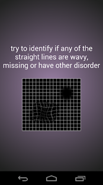 Image 2 for Central Vision Test